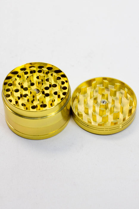 4 parts leaf metal gold grinder displays- - One Wholesale