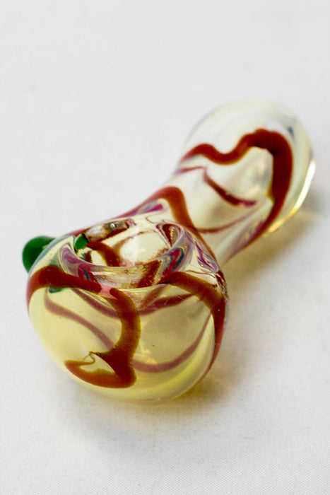 2.5" soft glass 6944 hand pipe - Pack of 10- - One Wholesale