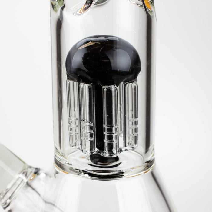 THE TRAGICALLY HIP-15.5" glass water pipe with single percolator by Infyniti