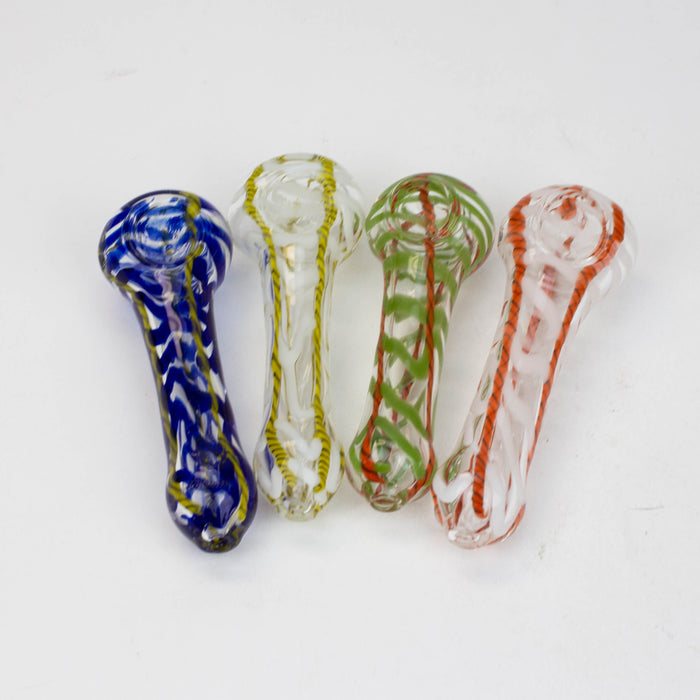 5" soft glass hand pipe [8984]