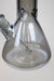 14" Luxury Logo 7 mm classic Electroplated Glass beaker Bong n- - One Wholesale