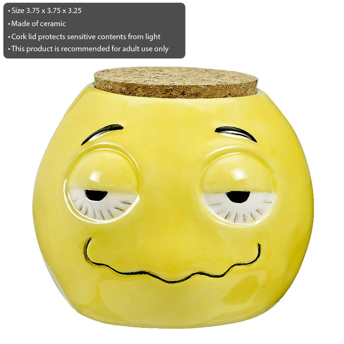 STONED EMOJI STASH JAR