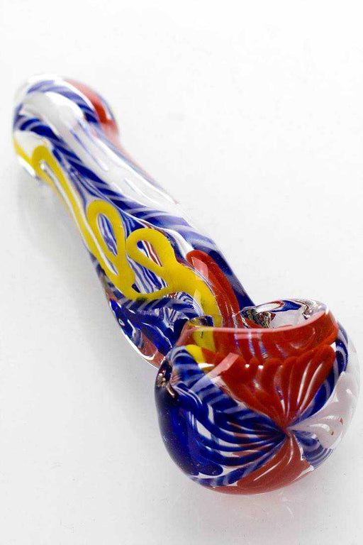 Soft glass 2333 hand pipe- - One Wholesale