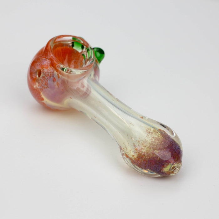 3" soft glass hand pipe [9186] Pack of 2