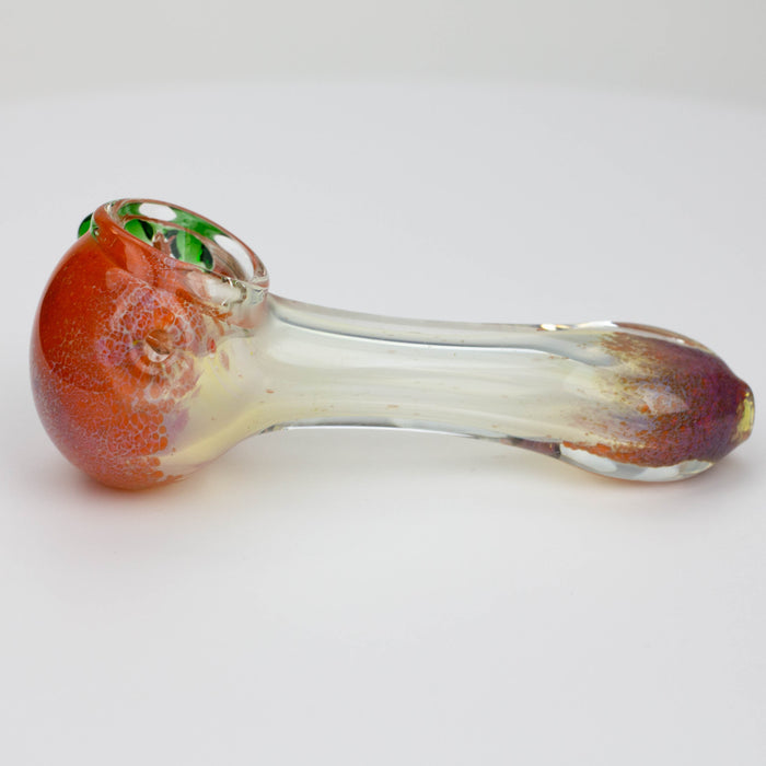 3" soft glass hand pipe [9186] Pack of 2