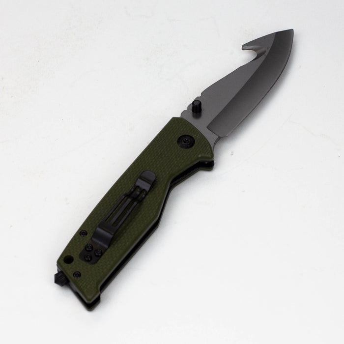 ALPHASTEEL Hunting Knife - Military Fold