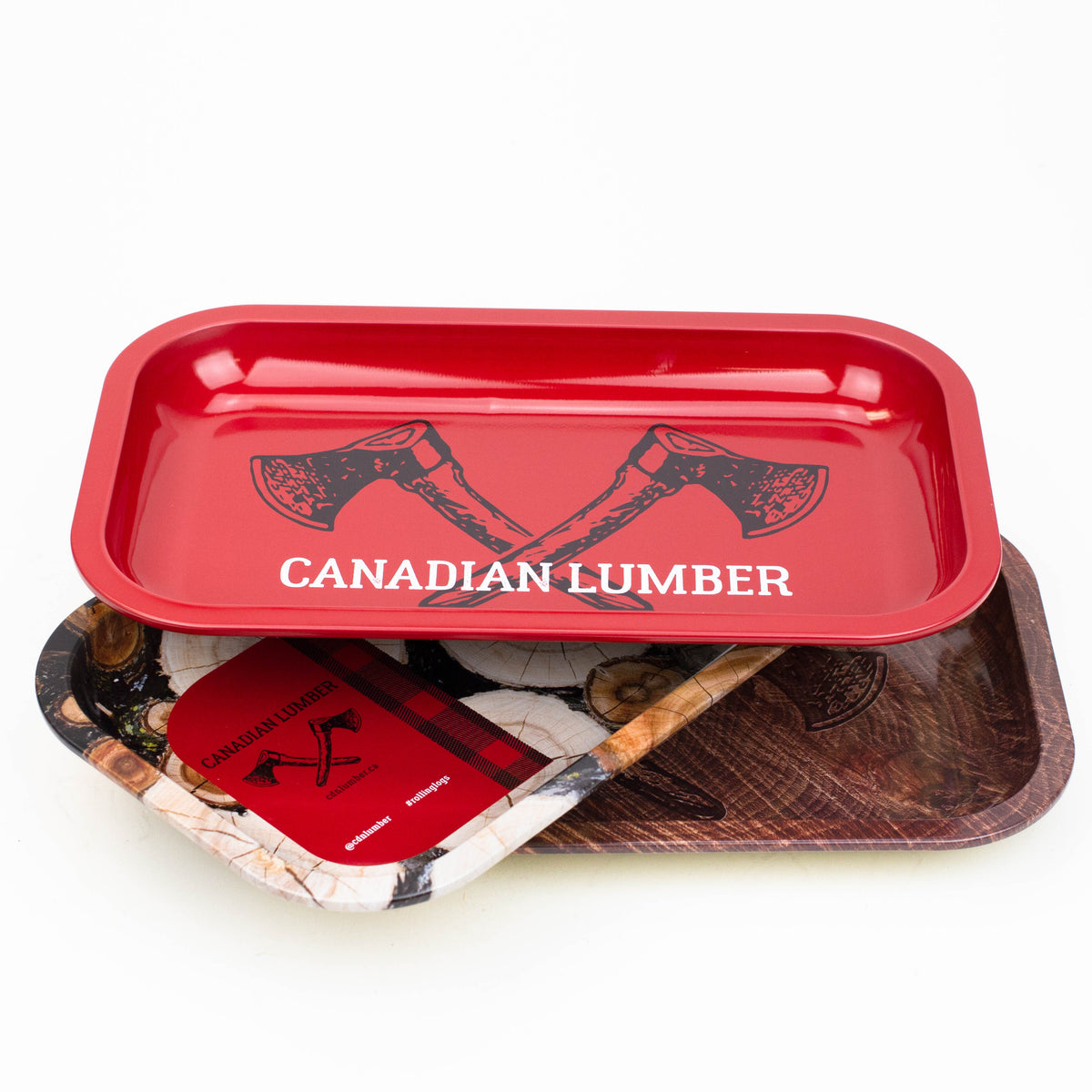 Illuminate Cannabis Co.: Rolling Tray MK2 (Genuine Walnut)