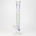 17" XTREME / 7 mm / Rock & Roll Electroplated Tube glass water bong [XTR5006]- - One Wholesale